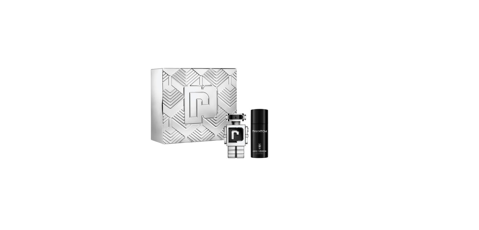 Giftset - Rabanne - Phantom - 100 ML Eau de Toilette + 150 ML Deodorant - For Him - Parfum Gift
