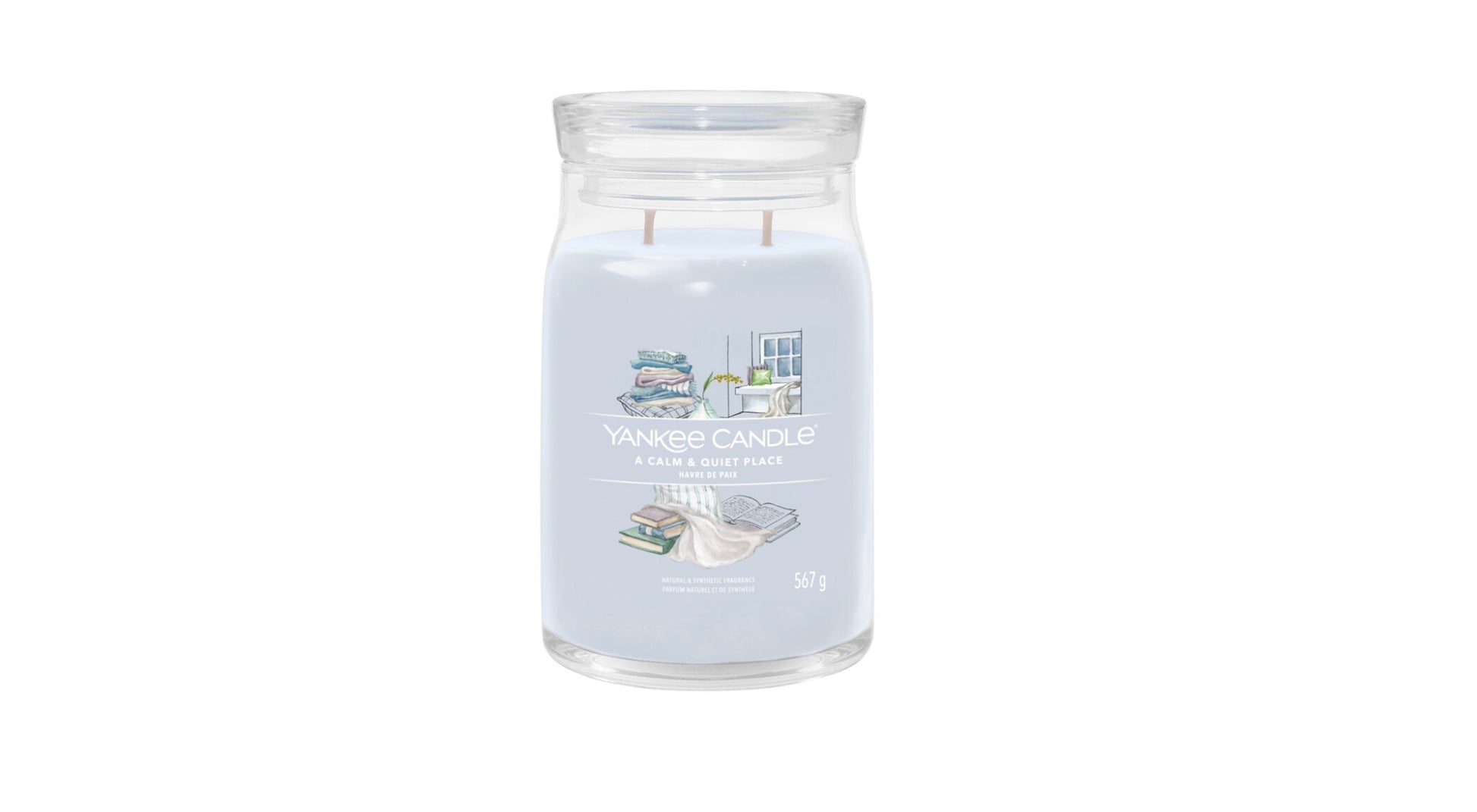 Yankee Candle - A Calm & Quite Place - 567 Gram - Candle - Parfum Gift