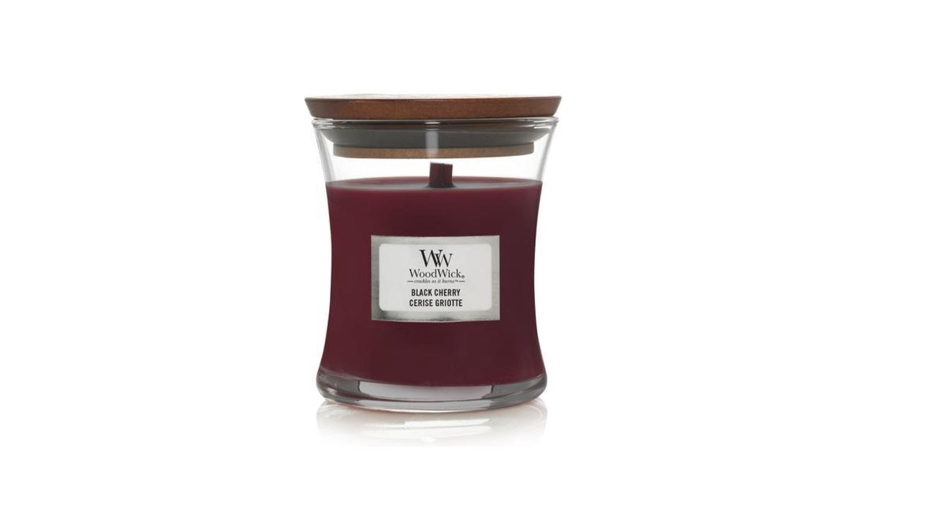 WoodWick - Black Cherry - Candle - 3 Varianten - Parfum Gift