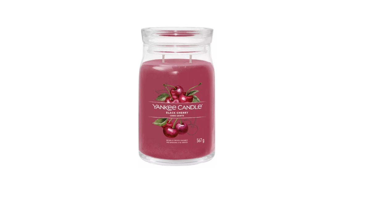 Yankee Canle - Black Cherry - 567 Gram - Candle - Parfum Gift
