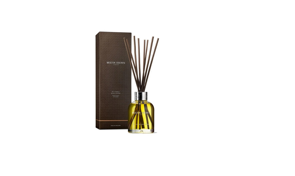 Molton Brown - Home Fragrance  - Black Pepper - 150ml - Geurstokjes - Parfum Gift