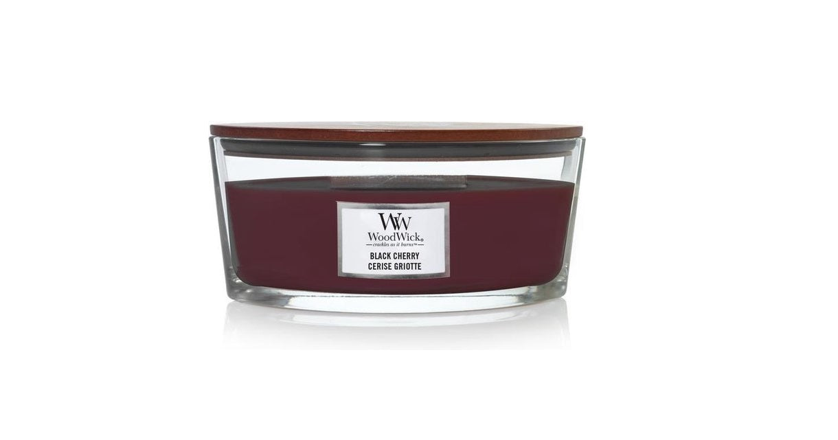 WoodWick - Black Cherry - Candle - 3 Varianten - Parfum Gift