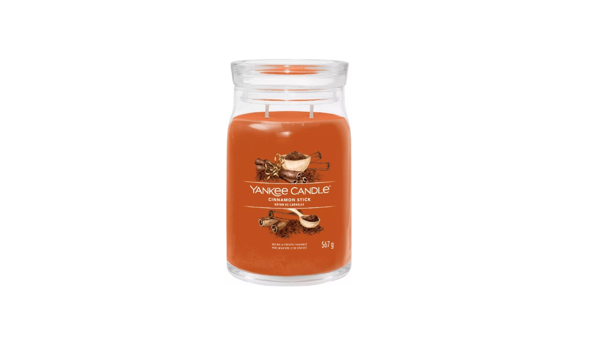 Yankee Candle - Cinnamon Stick - 567 Gram - Candle - Parfum Gift