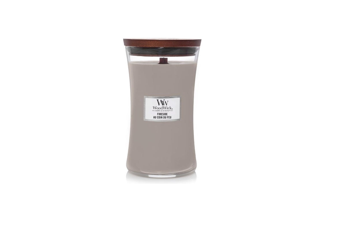 WoodWick - Fireside - Candle - 3 Varianten - Parfum Gift
