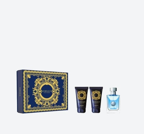  Giftset - Versace - Pour Homme - 3-delig - For Him - Parfum Gift