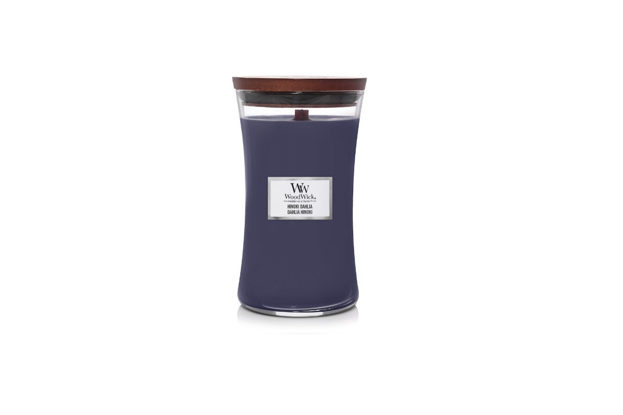 WoodWick - Hinoki Dahlia - Candle - 3 Varianten - Parfum Gift