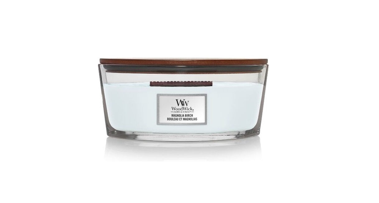 WoodWick - Magnolia Birch - Candle - 3 Varianten - Parfum Gift