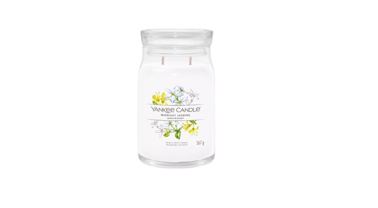 Yankee Candle - Midnight Jasmine - 567 Gram - Candle - Parfum Gift