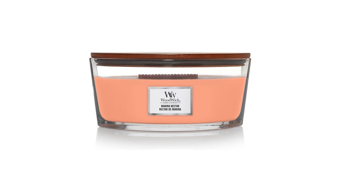 Woodwick - Manuka Nectar - Candle - 3 Varianten - Parfum Gift