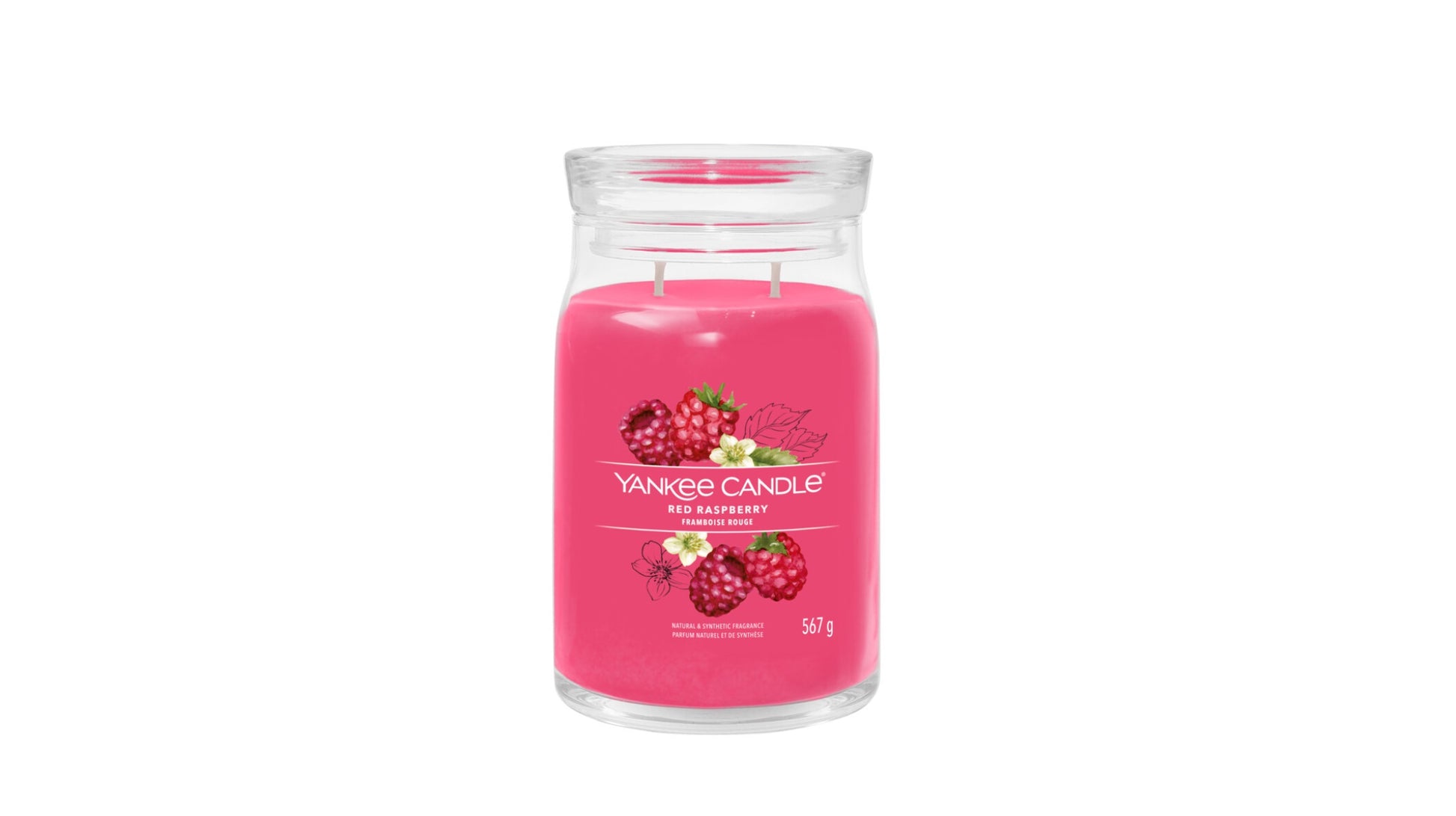 Yankee Candle - Red Raspberry - 567 Gram - Candle - Parfum Gift