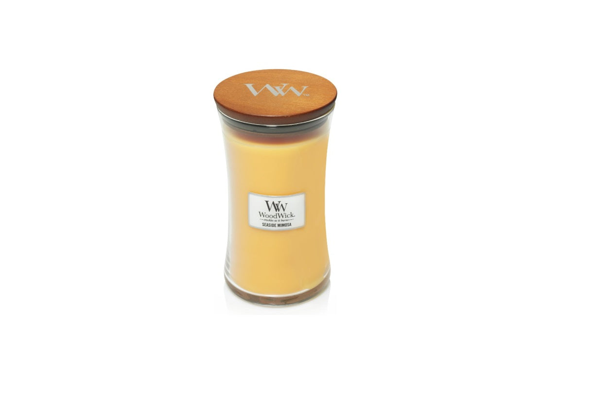 WoodWick - Seaside Mimosa - Candle - 3 Varianten - Parfum Gift