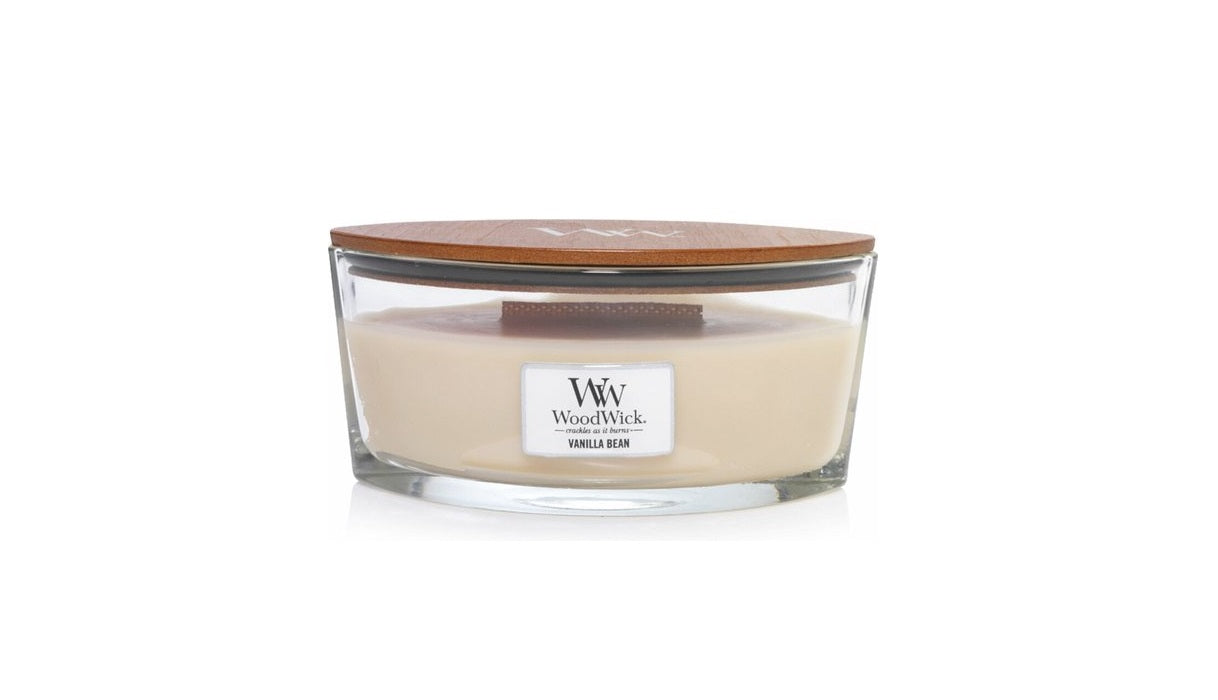 WoodWick - Vanilla Bean - Candle - 3 Varianten - Parfum Gift