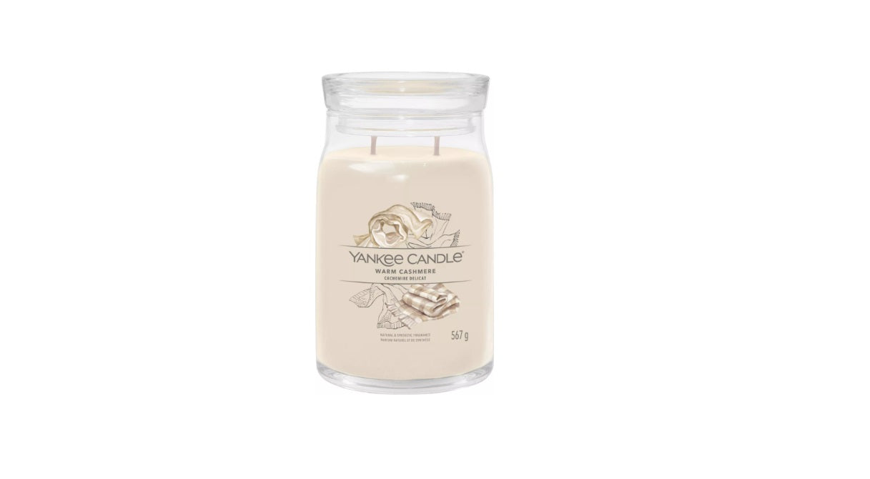 Yankee Candle - Warm Cashmere - 567 Gram - Candle - Parfum Gift