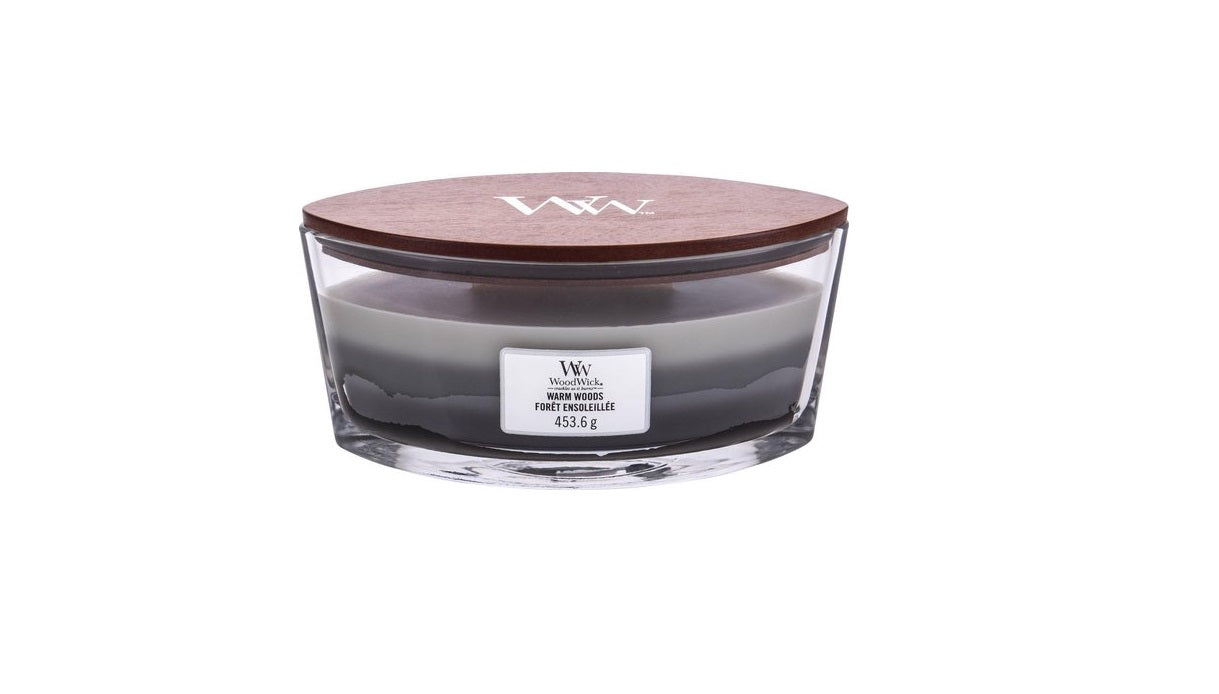 WoodWick - Trilogy - Warm Wood - Candle - 3 varianten - Parfum Gift